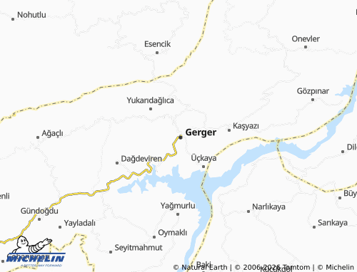 Mappa MICHELIN Keleşan - ViaMichelin