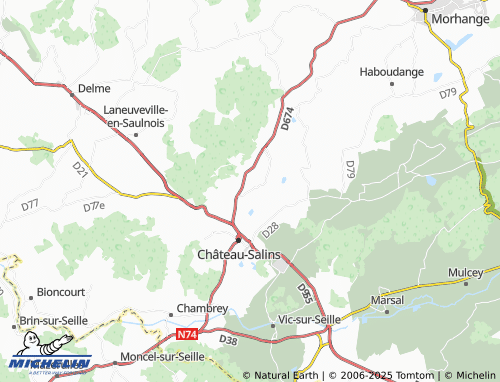 MICHELIN-Landkarte Lubécourt - ViaMichelin