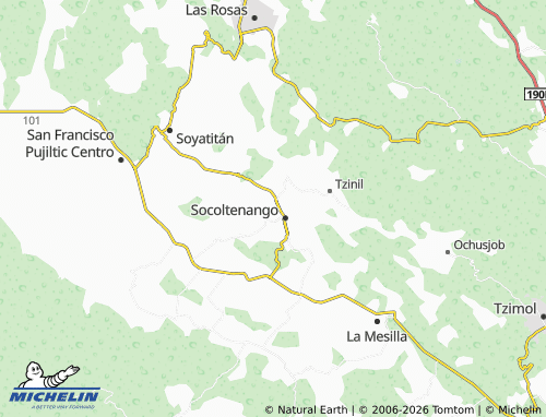 Mapa MICHELIN San Caralampio - ViaMichelin