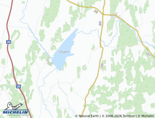 Carte MICHELIN Flistad - ViaMichelin