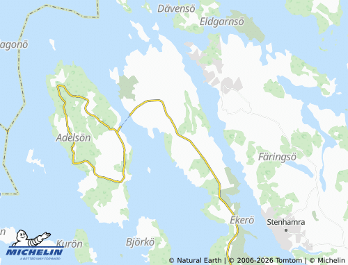 MICHELIN Söderby map - ViaMichelin
