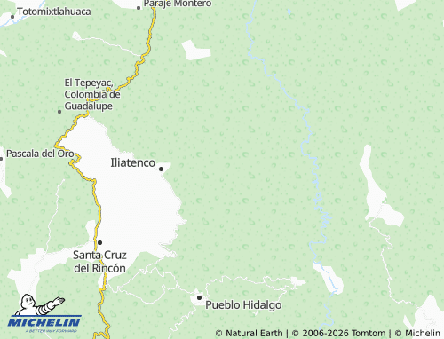 MICHELIN-Landkarte Cruztomáhuac - ViaMichelin