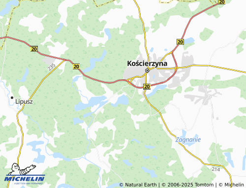 MICHELIN Szarlota map - ViaMichelin