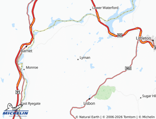 Mapa MICHELIN Lyman - ViaMichelin
