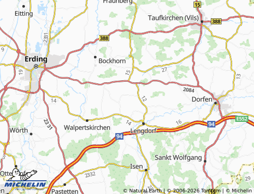 MICHELIN Liedling map - ViaMichelin
