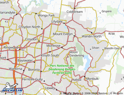 Mapa MICHELIN Montrose - ViaMichelin