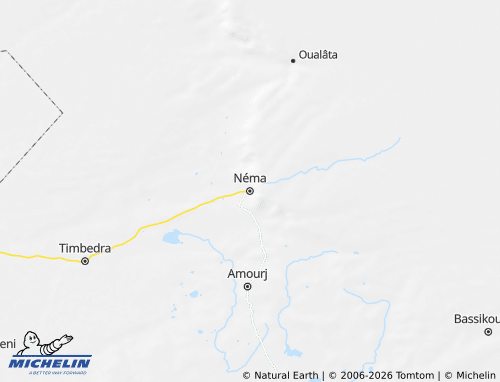 Mappa MICHELIN Hodh Ech Chargui - ViaMichelin