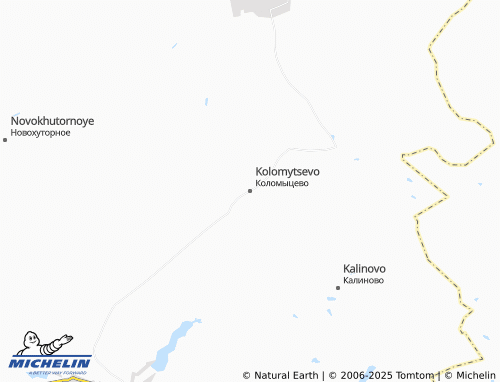 MICHELIN Kolomytsevo map - ViaMichelin
