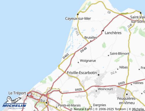 MICHELIN-Landkarte Blancart - ViaMichelin