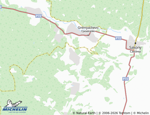 MICHELIN-Landkarte Turkushi - ViaMichelin