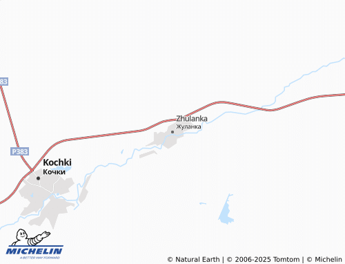 MICHELIN Zhulanka map - ViaMichelin