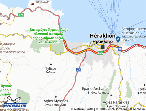 Mapa MICHELIN Kollyvas - ViaMichelin