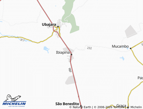 Carte MICHELIN Ibiapina - ViaMichelin