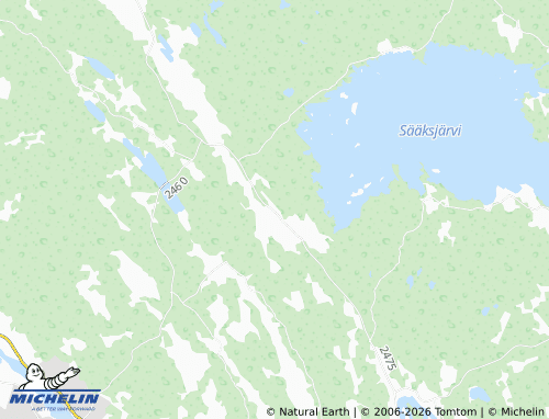 Carte MICHELIN Korkeaoja - ViaMichelin