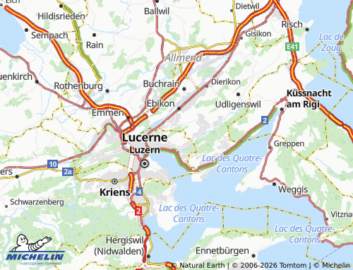 Mapa MICHELIN Dietschiberg - ViaMichelin