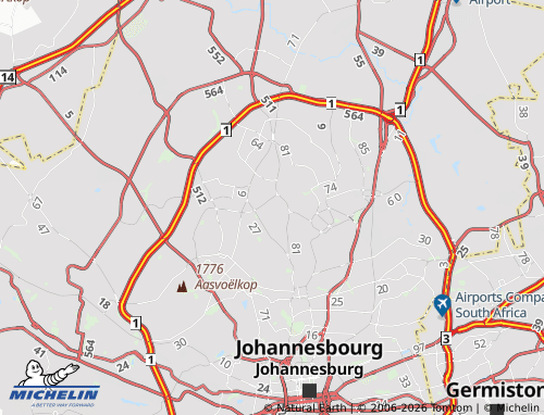 Mapa MICHELIN Willowild - ViaMichelin