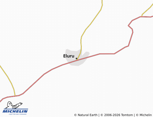 Mappa MICHELIN Eluru - ViaMichelin