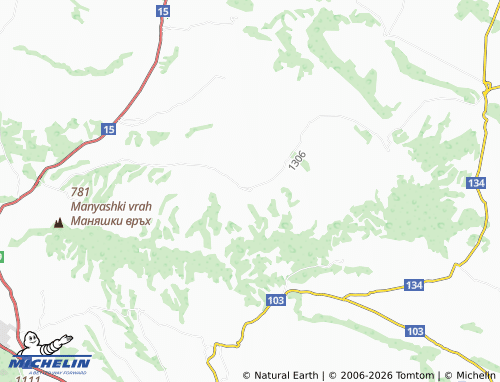 Mappa MICHELIN Tishevitsa - ViaMichelin
