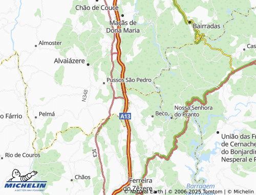 Carte MICHELIN Senhora da Orada - ViaMichelin