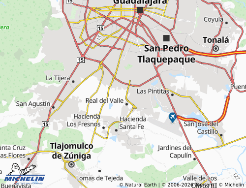 Mappa MICHELIN Altus Bosques - ViaMichelin