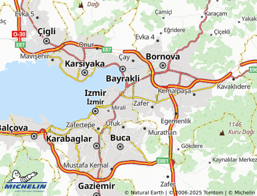 MICHELIN Mersinli map - ViaMichelin