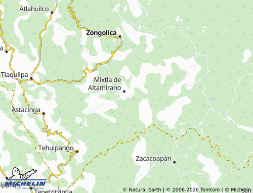 MICHELIN Cuarto map - ViaMichelin