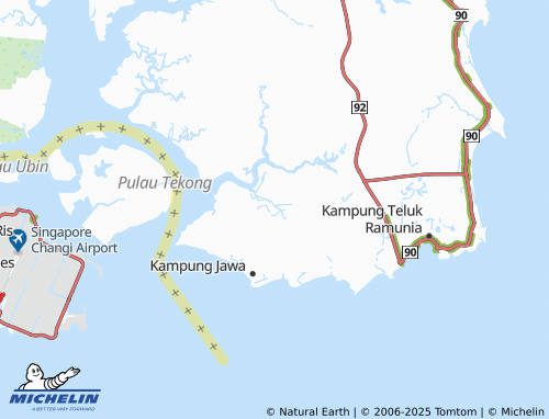 Carte MICHELIN Kampung Lepau - ViaMichelin