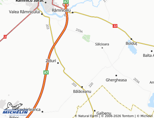 MICHELIN Heliade Rădulescu map - ViaMichelin