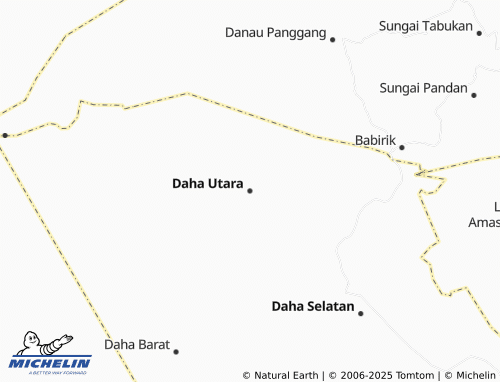 Mappa MICHELIN Daha Utara - ViaMichelin