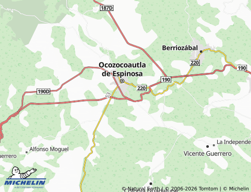 Mapa MICHELIN Navidad - ViaMichelin
