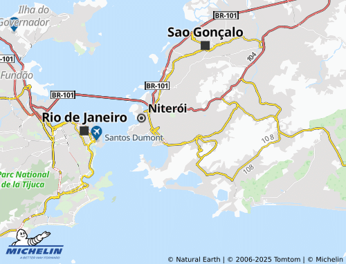 MICHELIN Santa Rosa map - ViaMichelin
