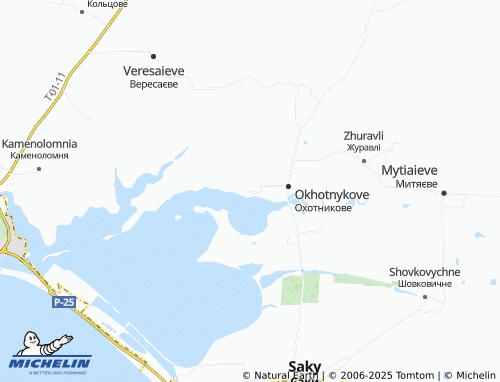 MICHELIN-Landkarte Orlianka - ViaMichelin
