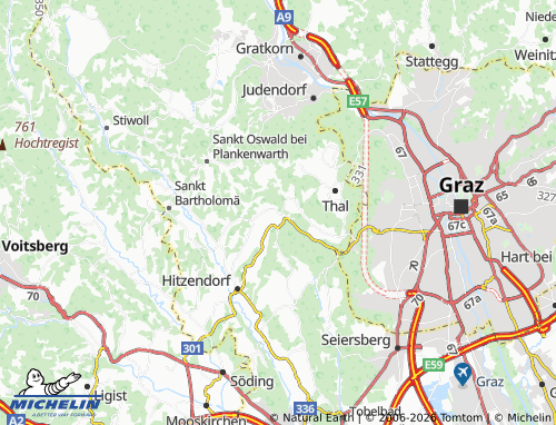 MICHELIN Steinberg map - ViaMichelin