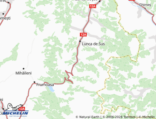 Mappa MICHELIN Comiat - ViaMichelin