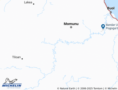 MICHELIN Balau map - ViaMichelin