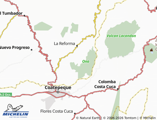 Mappa MICHELIN El Quetzal - ViaMichelin