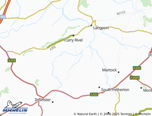 Carte MICHELIN Hambridge - ViaMichelin
