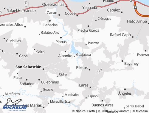 MICHELIN Guajataca map - ViaMichelin