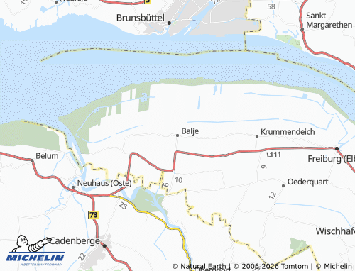 MICHELIN Balje map - ViaMichelin