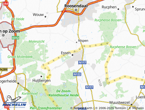 Mappa MICHELIN Essen - ViaMichelin