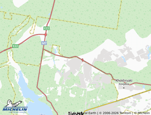 MICHELIN-Landkarte Orlovskoye - ViaMichelin