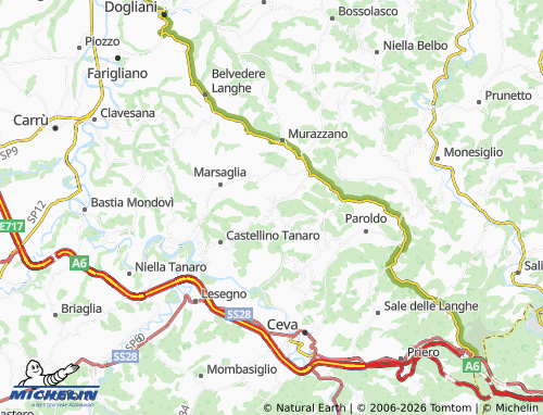 Kaart MICHELIN Igliano - ViaMichelin