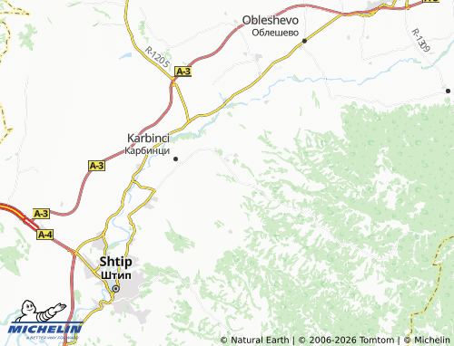 Mapa MICHELIN Kozjak - ViaMichelin