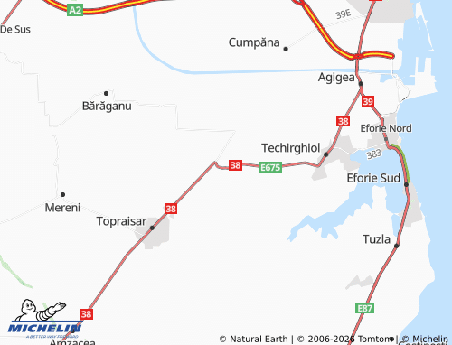 Carte MICHELIN Movilița - ViaMichelin