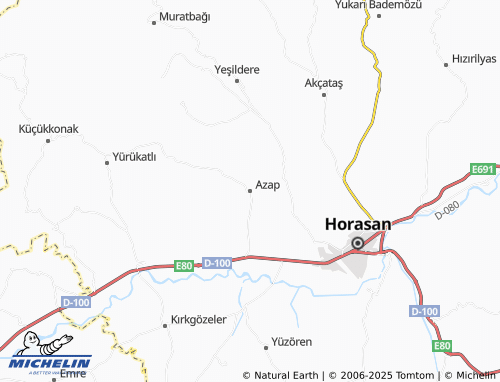 MICHELIN Azap map - ViaMichelin