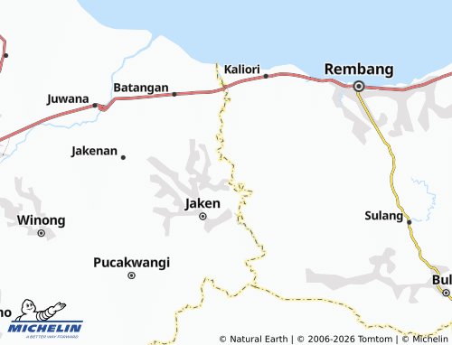 MICHELIN-Landkarte Manjang - ViaMichelin