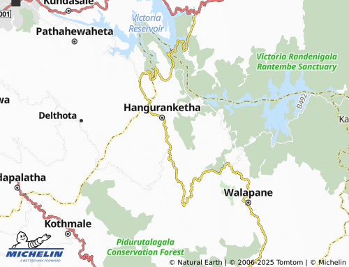 MICHELIN Diya Udagama map - ViaMichelin