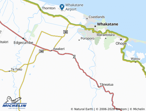 Mapa MICHELIN White Pine Bush - ViaMichelin