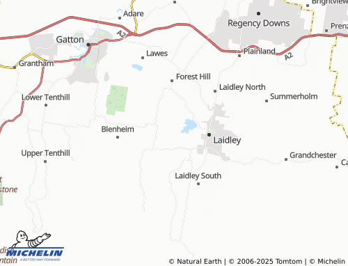 MICHELIN Laidley Heights map - ViaMichelin