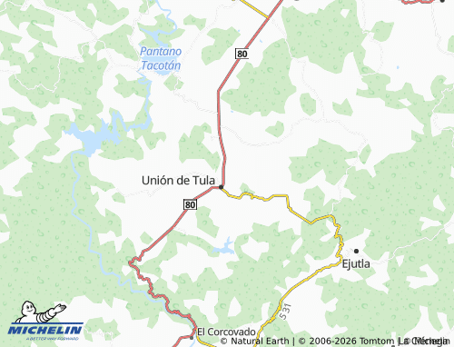 Carte MICHELIN El Tepehuaje - ViaMichelin